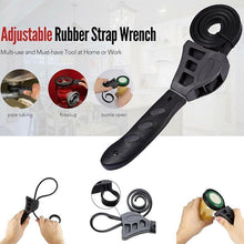 Load image into Gallery viewer, Adjustable Rubber Strap Wrench