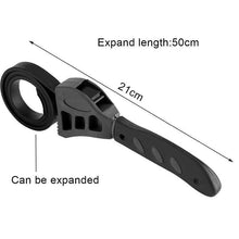 Load image into Gallery viewer, Adjustable Rubber Strap Wrench