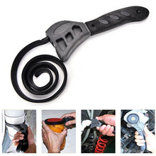 Load image into Gallery viewer, Adjustable Rubber Strap Wrench