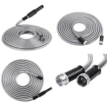 Load image into Gallery viewer, Bionic Steel 304 Stainless Steel Metal Garden Hose