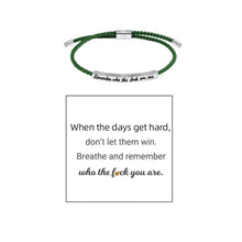 Load image into Gallery viewer, Braided Adjustable Inspire Bracelet