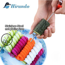 Load image into Gallery viewer, Hirundo Creative Vegetable Manual Spiralizer