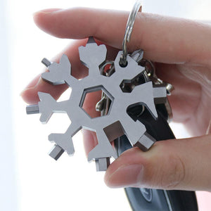 🔥🔥Saker® 18-in-1 stainless steel snowflakes multi-tool