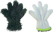 Double-sided five-finger car wash gloves