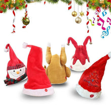 Load image into Gallery viewer, Twerking Santa Electric Hat