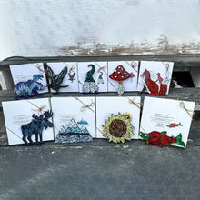 Load image into Gallery viewer, Mountain Range Glass Mosaic DIY Kit