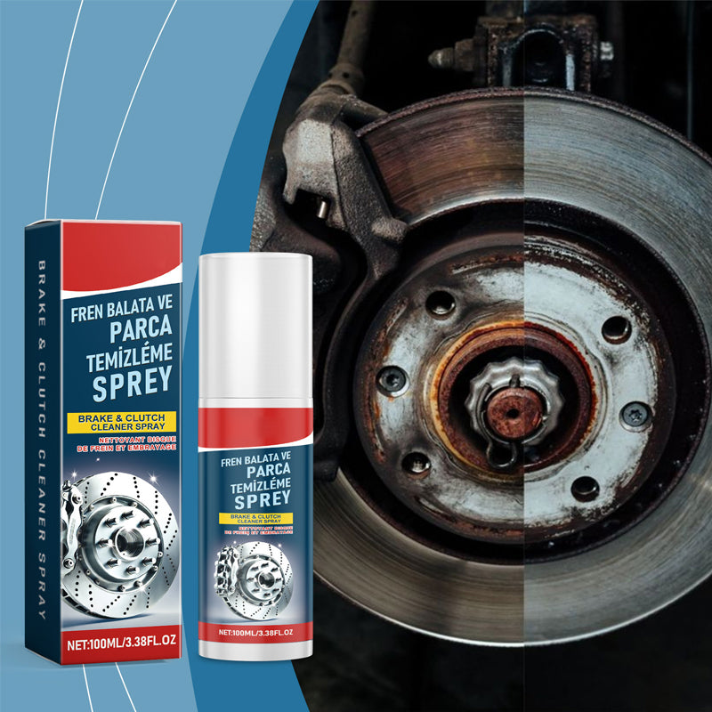 Brake disc cleaner with rust remover & polish