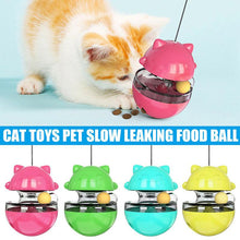 Load image into Gallery viewer, Interactive Cat Tumbler Feeder