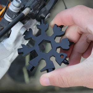 🔥🔥Saker® 18-in-1 stainless steel snowflakes multi-tool
