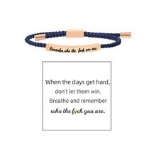 Load image into Gallery viewer, Braided Adjustable Inspire Bracelet