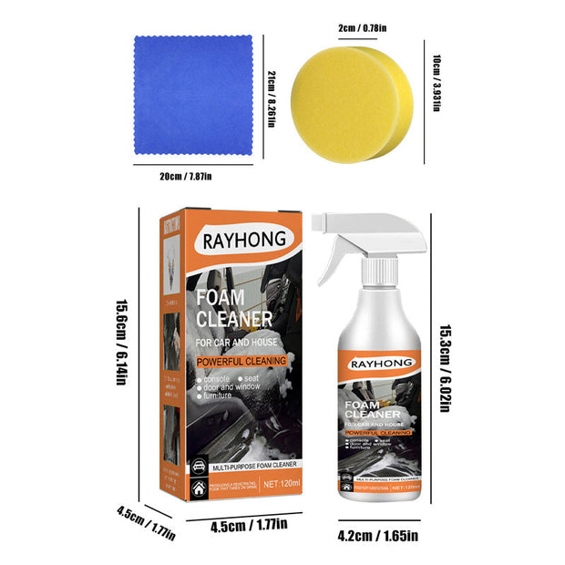 Multifunctional Foam Cleaner For Automobiles