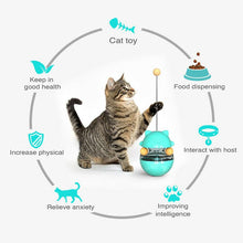 Load image into Gallery viewer, Interactive Cat Tumbler Feeder