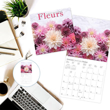 Load image into Gallery viewer, Graphique 2025 Fleurs Wall Calendar