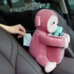 Vehicle Tissue Box Trash Can
