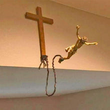 Load image into Gallery viewer, Bungee Jumping Jesus Religious Decoration