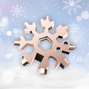 🔥🔥Saker® 18-in-1 stainless steel snowflakes multi-tool