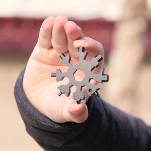 🔥🔥Saker® 18-in-1 stainless steel snowflakes multi-tool