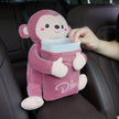 Vehicle Tissue Box Trash Can