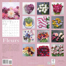 Load image into Gallery viewer, Graphique 2025 Fleurs Wall Calendar