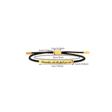 Load image into Gallery viewer, Braided Adjustable Inspire Bracelet