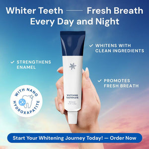 Nano Hydroxyapatite & Coconut Teeth Whitening Toothpaste