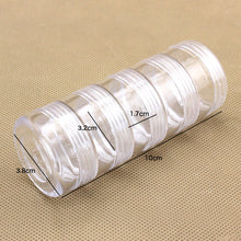 Load image into Gallery viewer, 5 Connected Transparent Sealed Bottles