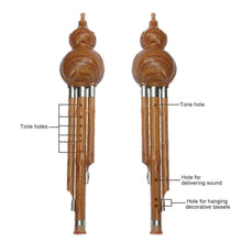 Load image into Gallery viewer, Cucurbit Flute Ethnic Musical Instrument Key of C