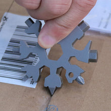 Load image into Gallery viewer, 🔥🔥Saker® 18-in-1 stainless steel snowflakes multi-tool
