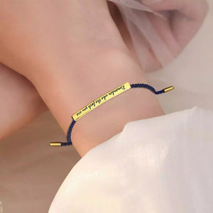 Braided Adjustable Inspire Bracelet