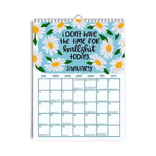 Load image into Gallery viewer, New Version-Hot Air Balloon-HERE WE FUCKING GO AGAIN 2025 CALENDAR