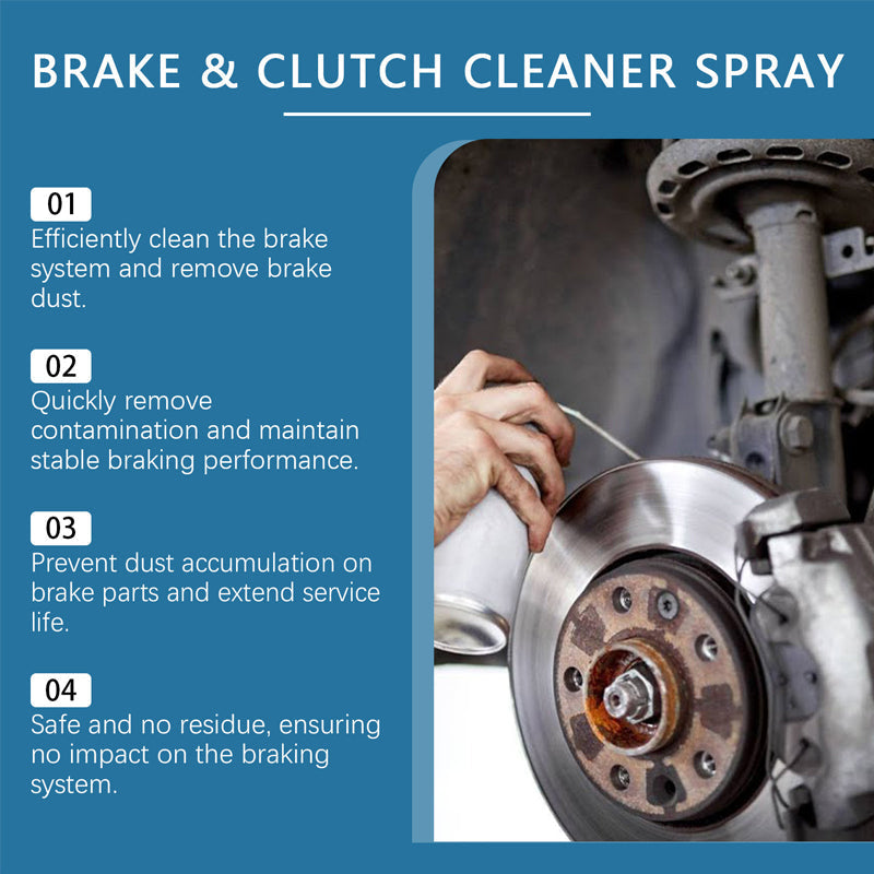 Brake disc cleaner with rust remover & polish