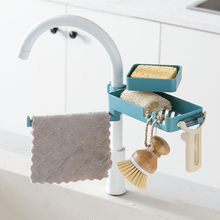 Load image into Gallery viewer, Double Layer Faucet Storage Rack