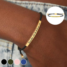 Load image into Gallery viewer, Braided Adjustable Inspire Bracelet