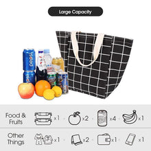 Load image into Gallery viewer, Reusable Lunch Bag Insulated Lunch Box