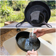 Load image into Gallery viewer, Stainless Steel Cast Iron Cleaner