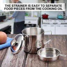 Load image into Gallery viewer, Home Grease Container With Strainer