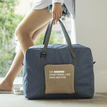 Load image into Gallery viewer, Foldable, waterproof travel bag with large capacity