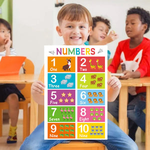 Colorful Educational Posters（16 PCS/SET ）