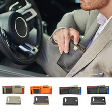 Load image into Gallery viewer, Men&#39;s Slim Wallet With RFID Blocking