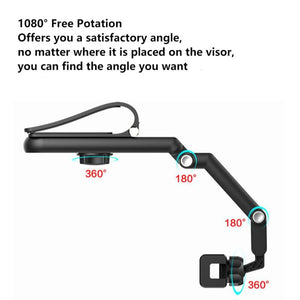 Rotatable Multifunctional Sun Visor Cell Phone Holder