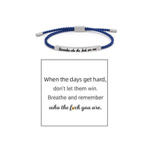 Load image into Gallery viewer, Braided Adjustable Inspire Bracelet