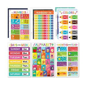 Colorful Educational Posters（16 PCS/SET ）