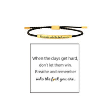 Load image into Gallery viewer, Braided Adjustable Inspire Bracelet