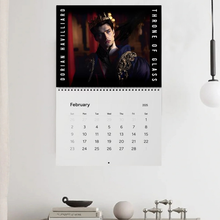 Load image into Gallery viewer, Book Boyfriends Art 2025 Yearly Wall Calendar Monthly