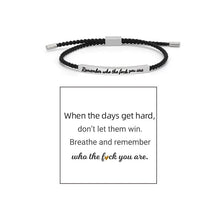 Load image into Gallery viewer, Braided Adjustable Inspire Bracelet