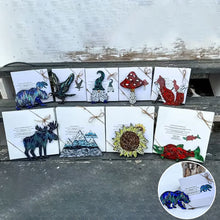 Load image into Gallery viewer, Mountain Range Glass Mosaic DIY Kit